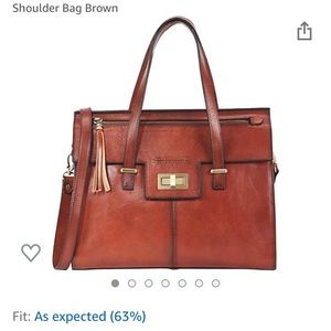 Banuce Vintage Full Grain Italian Leather Satchel